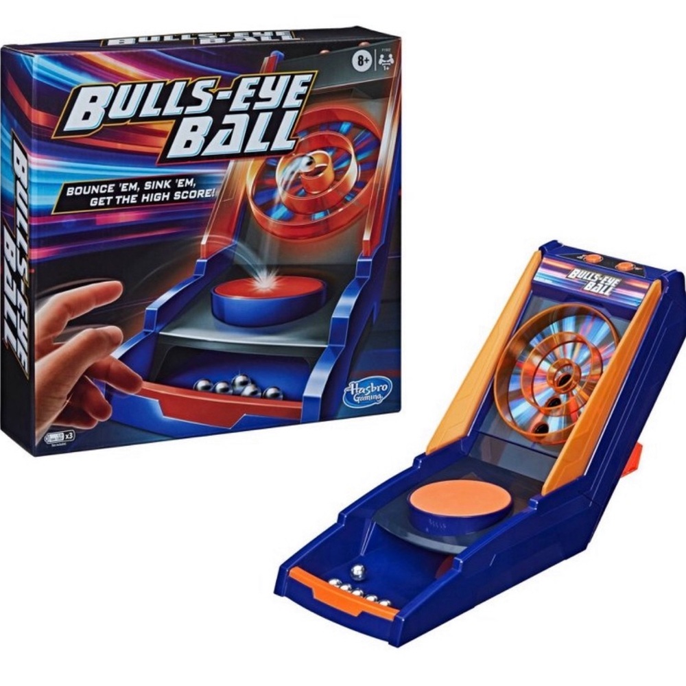 🆕 Hasbro Gaming • Bulls-Eye Ball Game for Kids Ages 8 and Up